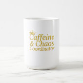 Morning Fuel Mug Caffeine & Chaos Coordinator Cup  Magische Mok (Midden)