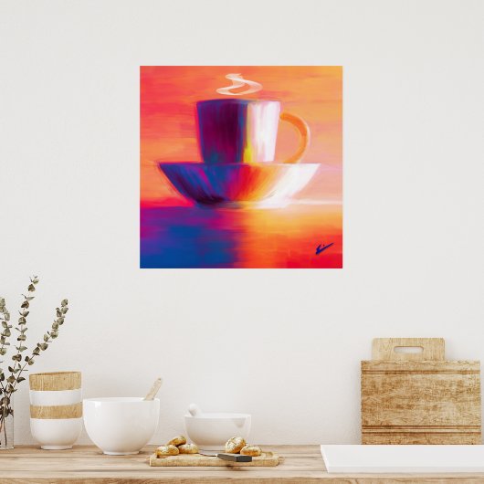 Morning Fuel Poster (Keuken)