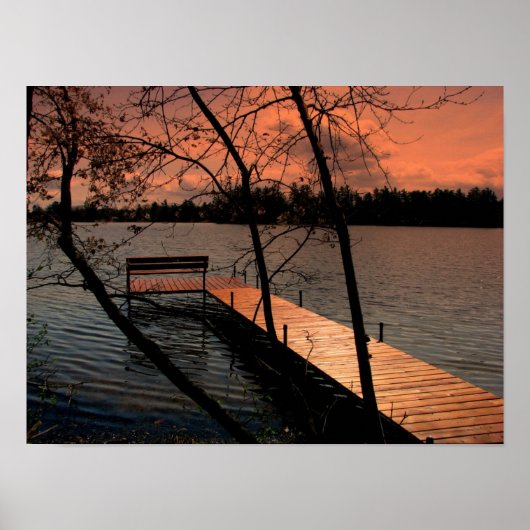 Morning Gilds The Sky Poster (Voorkant)