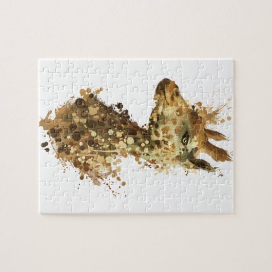 Morning Giraffe Legpuzzel (Horizontaal)