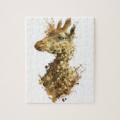 Morning Giraffe Legpuzzel (Verticaal)