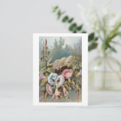 Morning Glories Briefkaart (Staand voorkant)