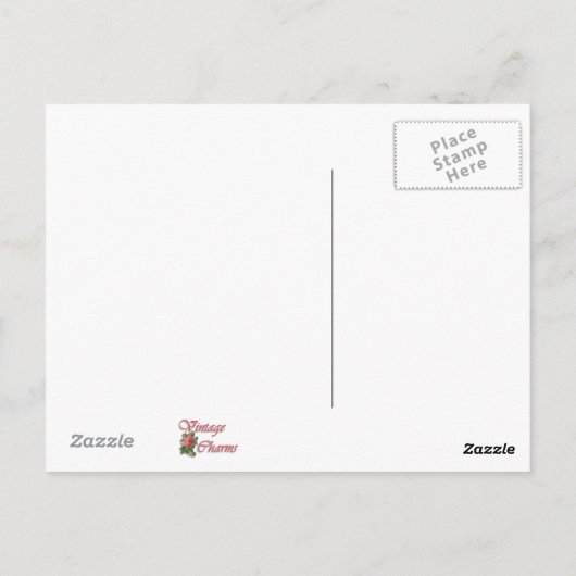 Morning Glories Briefkaart (Achterkant)