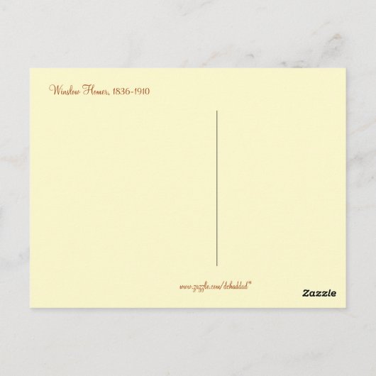 Morning Glories - Briefkaart (Achterkant)