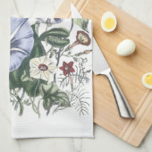 Morning Glories Floral Kitchen Towels Theedoek (Quarter Fold)