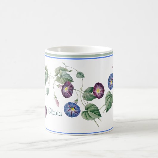 Morning Glories Redoute persoonlijke koffie-Mok Koffiemok (Center)