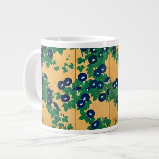 Morning Glories | Vroege 19e eeuw Grote Koffiekop (Links)