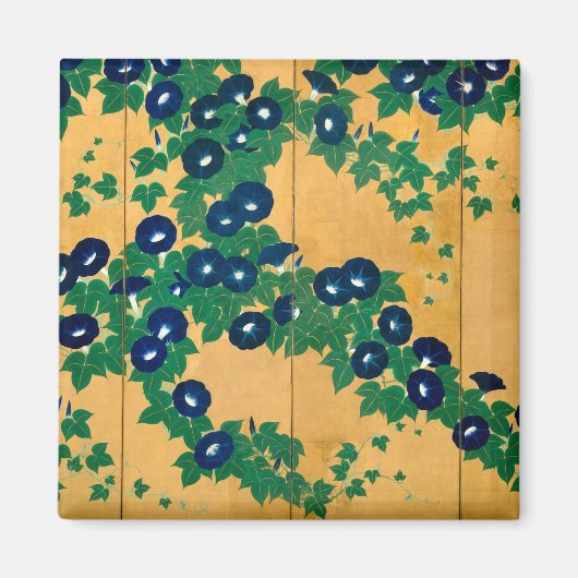 Morning Glories | Vroege 19e eeuw Magneet (Voorkant)