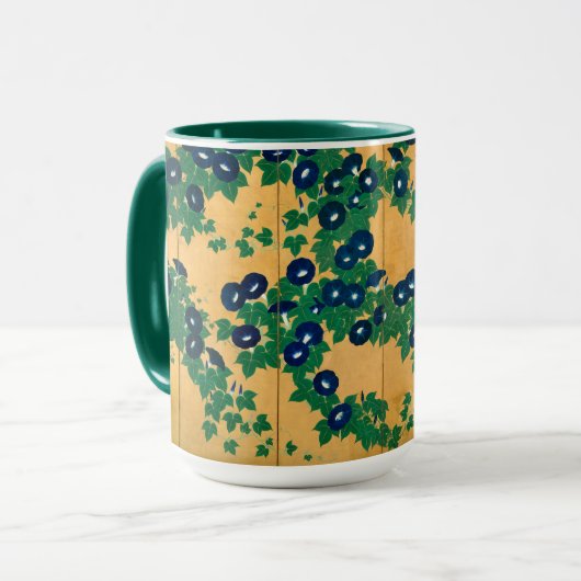 Morning Glories | Vroege 19e eeuw Mok (Voorkant links)