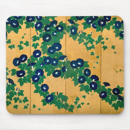 Morning Glories | Vroege 19e eeuw Muismat (Voorkant)