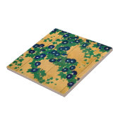 Morning Glories | Vroege 19e eeuw Tegeltje (Zijkant)