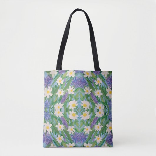 Morning Glorious Floral Canvas tas (Voorkant)