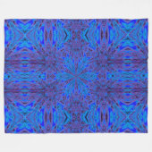 Morning Glory 1 Fleece Deken (Voorkant (Horizontaal))