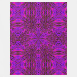 Morning Glory 2 Fleece Deken