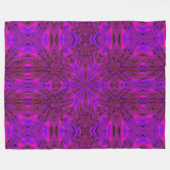 Morning Glory 2 Fleece Deken (Voorkant (Horizontaal))