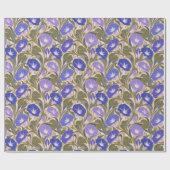 Morning Glory Art Nouveau Cadeaupapier (Vlak)