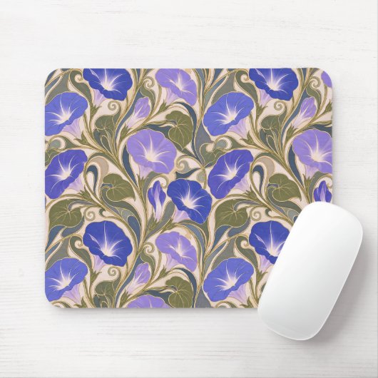 Morning Glory Art Nouveau Muismat (Met muis)