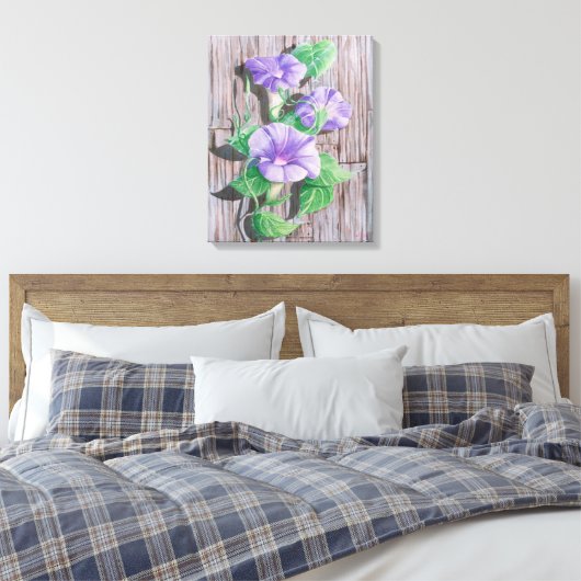 Morning Glory Barn Canvas Afdruk (Insitu (Slaapkamer))