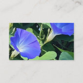 Morning Glory Bedankt Bloemist kaart (Achterkant)