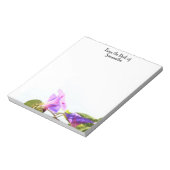 Morning Glory bloom briefpapier letterhead notitie Notitieblok (Linkerzijde)