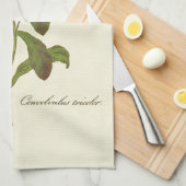 Morning Glory Blue Illustration Theedoek (Quarter Fold)