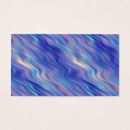 Morning Glory Blue Wavy Texture Visitekaartjes