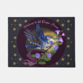 Morning Glory BlueJay Deurmat (Voorkant)