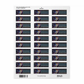 Morning Glory BlueJay Label (Full Sheet)