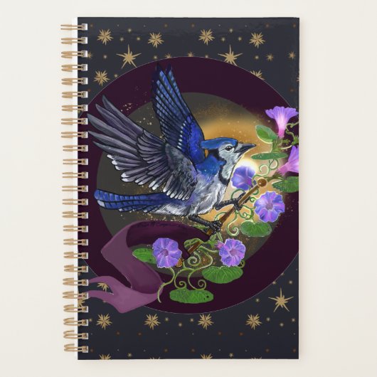 Morning Glory BlueJay Planner (Voorkant)