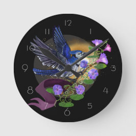 Morning Glory Bluejay Ronde Klok
