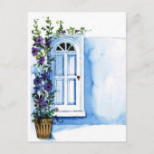 morning glory briefkaart (Voorkant)