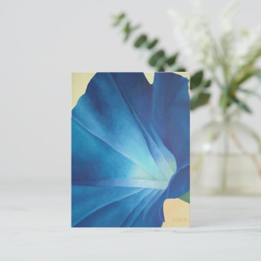 Morning Glory Briefkaart (Staand voorkant)