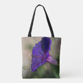 Morning Glory Canvas tas - Bloem Mode tas (Achterkant)