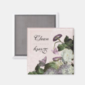 Morning Glory Clean Vuil Vaatwasser Magneet (Voorkant / Achterkant)