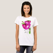 Morning Glory en Heart T-shirt (Voorkant volledig)
