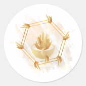 Morning Glory Encr Logo Stickers (Voorkant)