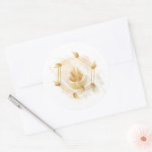 Morning Glory Encr Logo Stickers (Envelop)