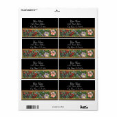 MORNING GLORY ETIKET (Full Sheet)