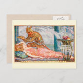 Morning Glory Fairy of the Dawn Briefkaart (Voorkant / Achterkant)