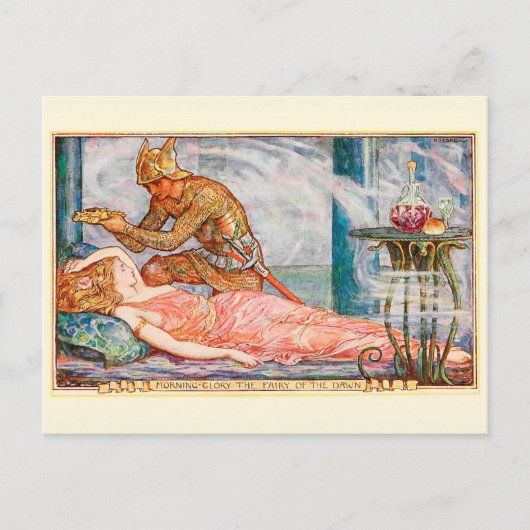 Morning Glory Fairy of the Dawn Briefkaart (Voorkant)