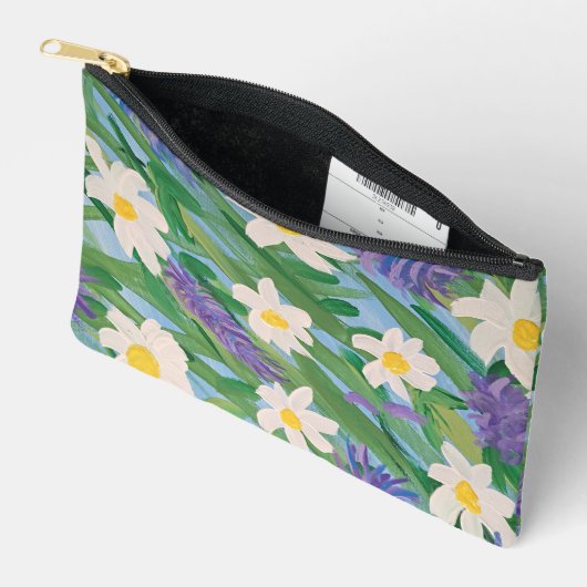 Morning Glory Floral Accessoires Pouch Etui (Open)