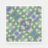 Morning Glory Floral Papier Servetten (Voorkant)