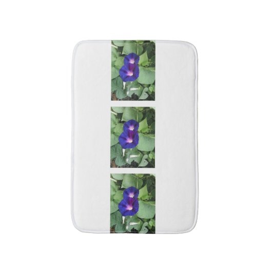 Morning Glory Flower Bath Mat (Voorkant Verticaal)