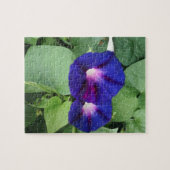 Morning Glory Flower Jigzaag Foto Puzzle Legpuzzel (Horizontaal)