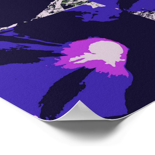 Morning Glory Flower Poster (Hoek)