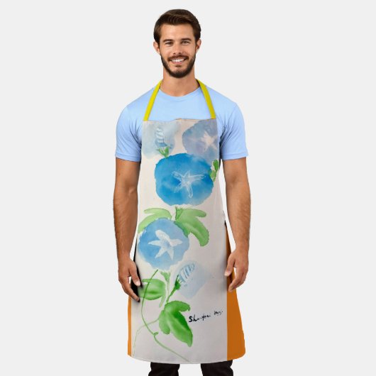 Morning glory flower schort (Gedragen)