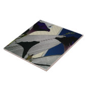 Morning Glory Flower Tegeltje (Zijkant)