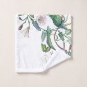 morning Glory Flowers Bath Towel Set Bad Handdoek (Wasdoekje)