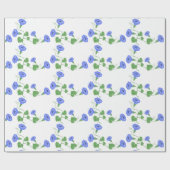 Morning Glory Flowers Cadeaupapier (Vlak)