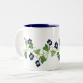 Morning Glory Flowers Floral Garden Mok (Voorkant links)